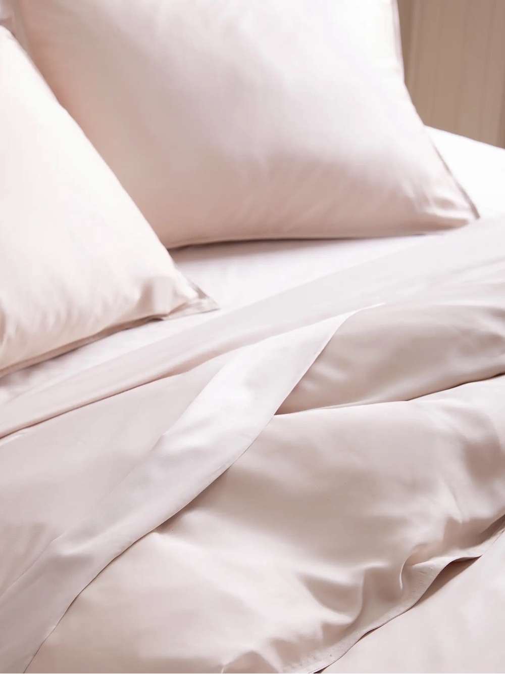 Quince Bamboo Duvet Cover Set Twin Soft Blush - Picture 9 of 9
